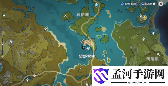 原神望舒客栈石狮子位置 六个石狮子在哪