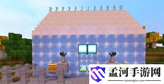 迷你世界全自动隔离门 怪物隔离门制作方法介绍(4)